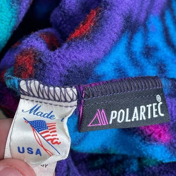 Vintage TETON TOASTERS Kids POLARTEC Long Jester Peaked Winter Cap 42" RARE - Picture 3 of 5